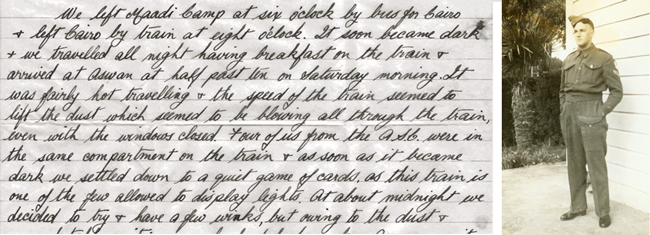 Allan Teece and Handwritten Letter